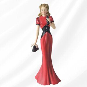 2/$50 Coca-Cola Fashion Figurine #1509A Hamilton Elegance Collection